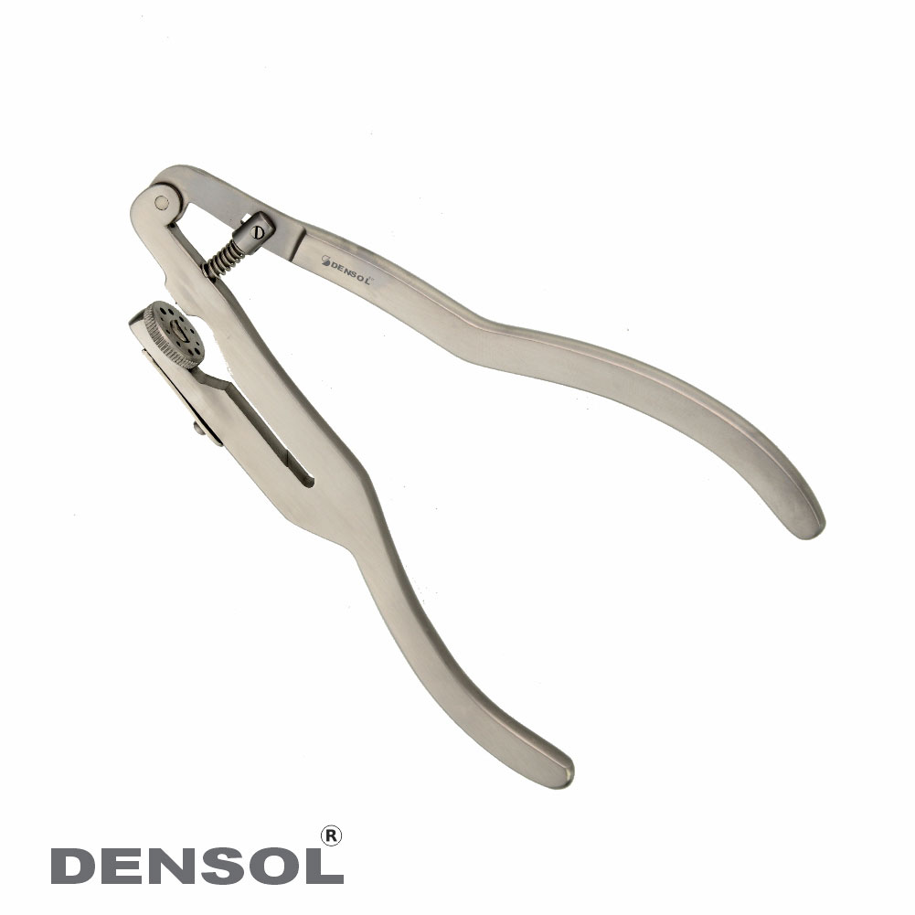 Rubber dam punch forceps ivory